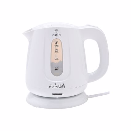 Estia Βραστήρας Gusto Πλαστικός Λευκός 1lt 1100W 19.5x10.3x19cm 06-17224