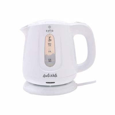 Estia Βραστήρας Gusto Πλαστικός Λευκός 1lt 1100W 19.5x10.3x19cm 06-17224