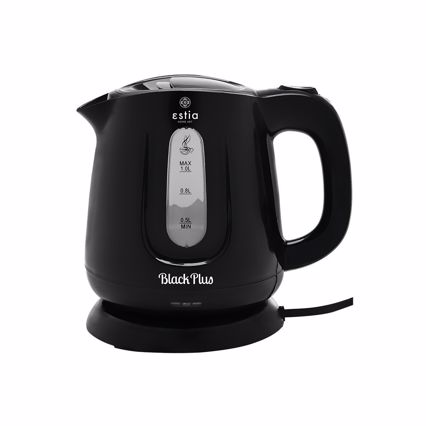 Estia Βραστήρας Black Plus Πλαστικός 1lt 1100W 19.5x10.3x19cm 06-17231