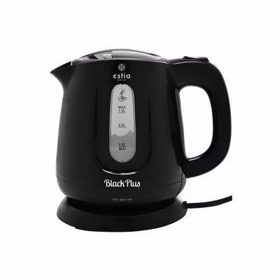 Estia Βραστήρας Black Plus Πλαστικός 1lt 1100W 19.5x10.3x19cm 06-17231
