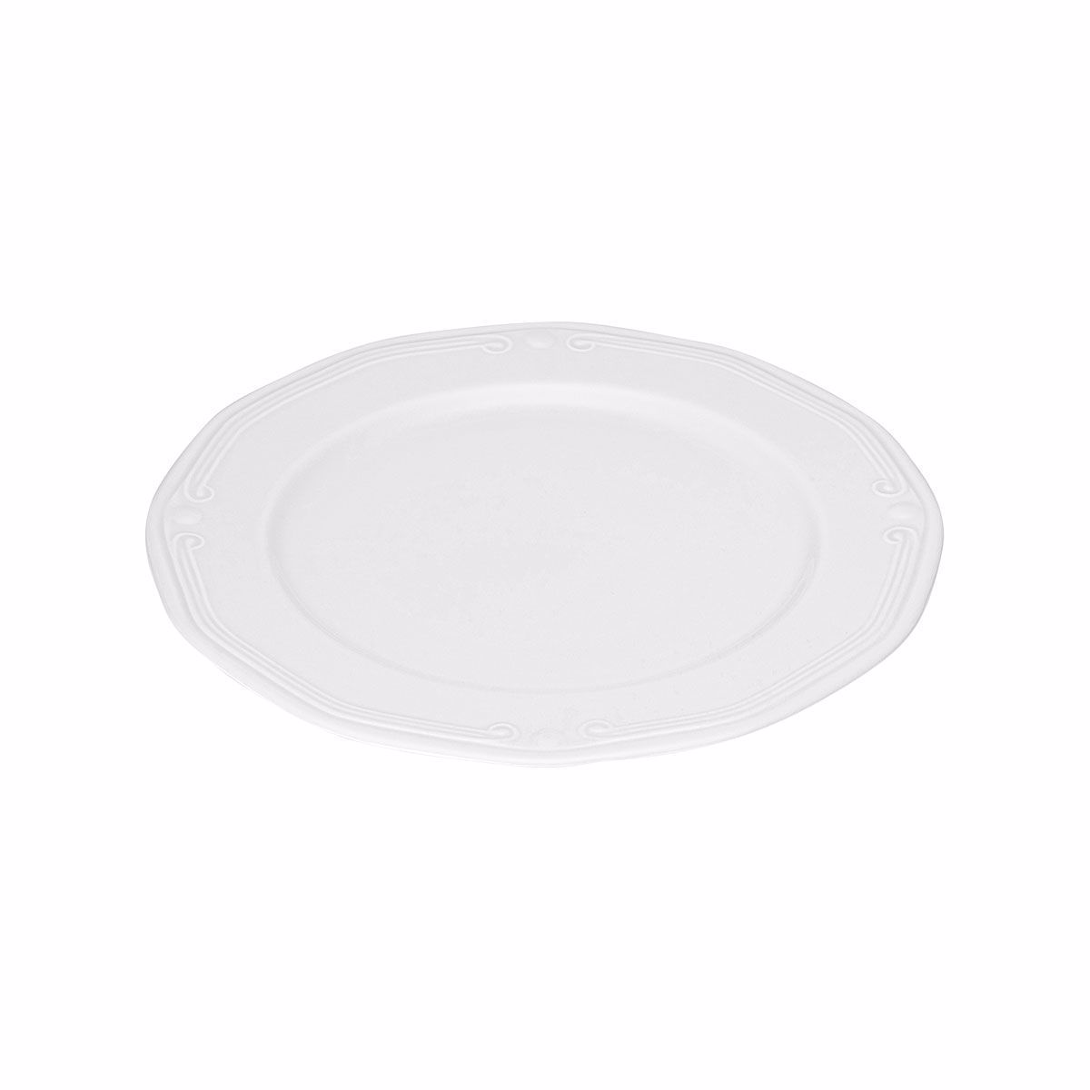 Estia Piato Rixo Athénée Porselanino Anagufo 20cm Lefko 07-13448