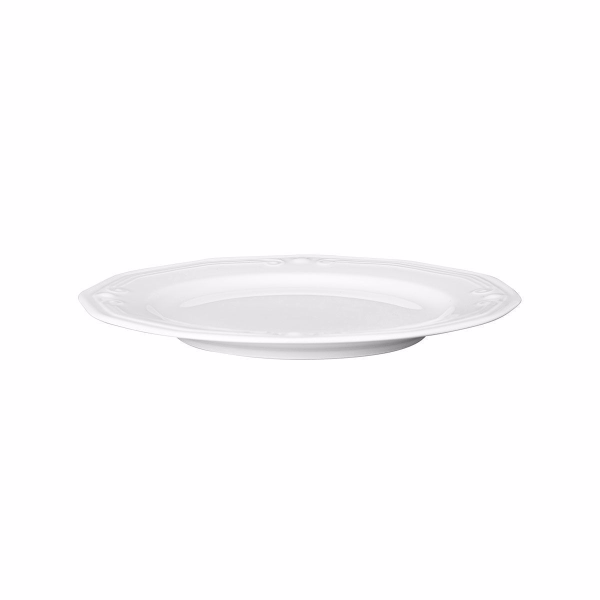 Estia Piato Rixo Athénée Porselanino Anagufo 20cm Lefko 07-13448