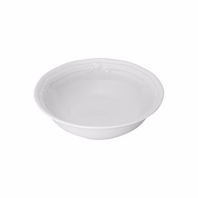 Estia Μπωλ Athénée Πορσελάνινο Ανάγλυφο 16.5cm Λευκό 07-13509