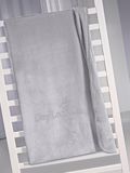 Guy Laroche Beloute Bebe Kouberta Logo Silver 110x140cm