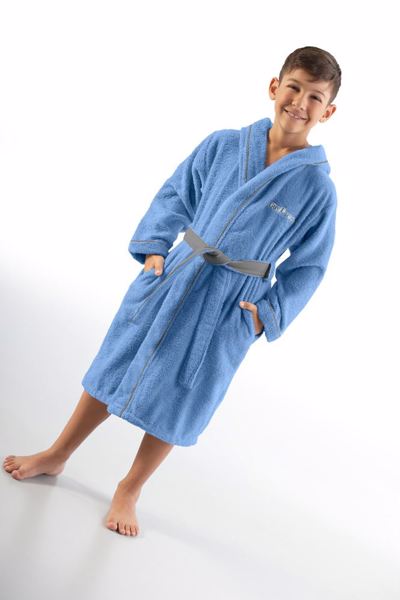 Guy Laroche Παιδικό Μπουρνούζι Kiddies Blue για Ετών 10-12