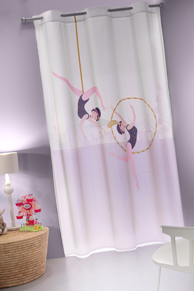Saint Clair Κουρτίνα Soft - Touch Enjoy Pinky 160x240