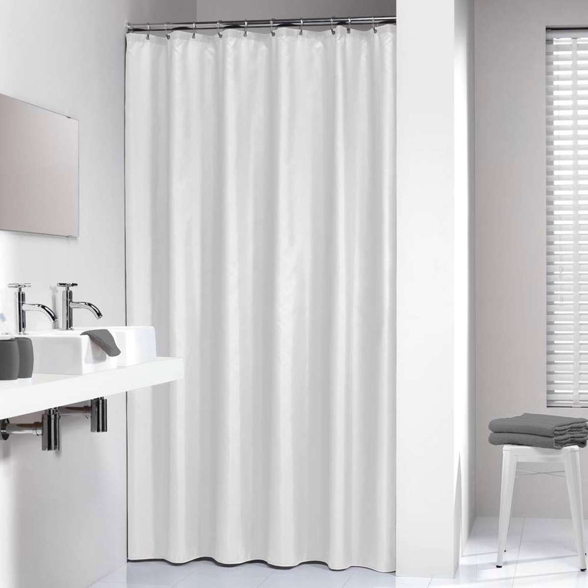 Sealskin Granada 180x200 white kourtina baniou plastiki
