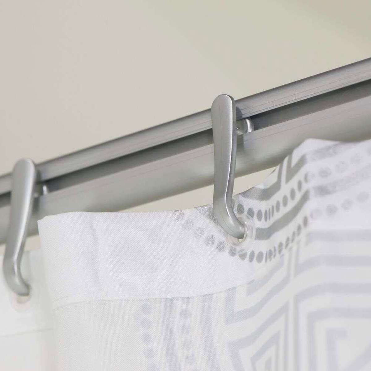 Sealskin Easy roll hooks 12 pcs grey krikoi kourtinas baniou