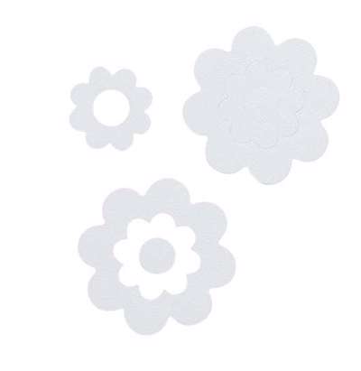 Sealskin Bathflower 7 pcs white αντιολισθητικό ταπέτο