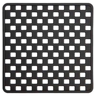 Sealskin Doby 50x50 black αντιολισθητικό ταπέτο ντουζιέρας