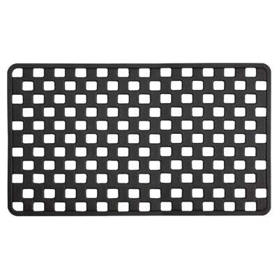 Sealskin Doby 38x75 black αντιολισθητικό ταπέτο μπανιέρας