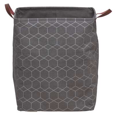 Sealskin Geometric 50x40 grey καλάθι απλύτων
