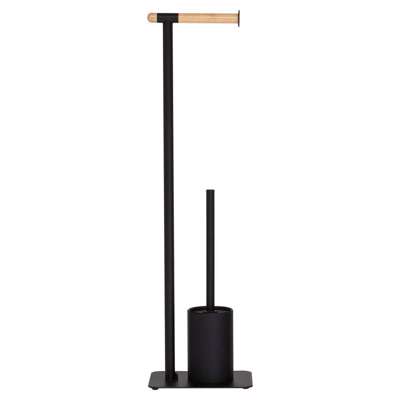 Sealskin Brix black σταντ χαρτιού υγείας + πιγκάλ