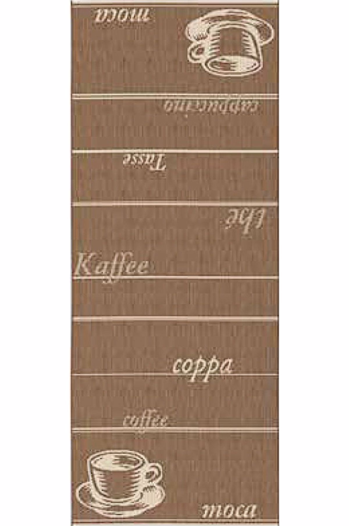 Biokarpet Home Xali Diadromou me Sxedio Lexeis Natura (80X150) 3396-087