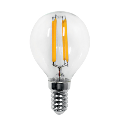 InLight Λαμπτήρας E14 LED Filament G45 6W 800Lm 2700K 7.14.06.19.1