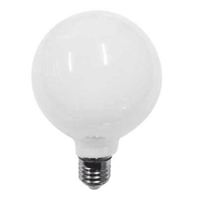 InLight Λαμπτήρας Ε27 LED Filament G95 8W 720Lm 3000Κ/Θερμό με γαλακτερό κάλυμμα 7.27.08.36.1