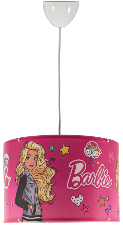 ArLight PDT 4353 B Παιδικό Φωτιστικό Οροφής BARBIE Μονόφωτο Ε27 Φ30x70cm 0133087