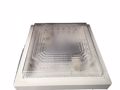 ArLight CCT 263 WH Plafoniera Exoterikou Xorou Plastiki Tetragni Lefki Difoti E27 34x34x9cm 0143170