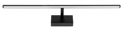 ArLight WLC 402-2 BK Απλίκα LED Μαύρη με Θερμό Λευκό Φώς 61x5x12cm 0304198
