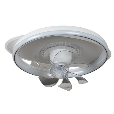 ArLight Ανεμιστήρας Οροφής CFC 9502 WΗ Λευκός με LED Φωτισμό 3 Χρωμάτων Φ50x20cm 0334002