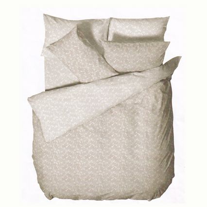 Βιοκαρπέτ Home 'Nordic' 852 Σετ 2 Σεντόνια 170x260cm με Μαξιλαροθήκη Lulea Soft Grey - Μονά