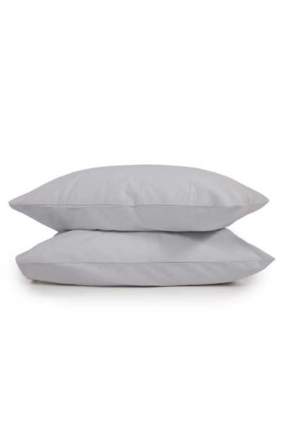 Βιοκαρπέτ Home Ζεύγος Μαξιλαροθήκες 'View' Light Grey (50Χ70+20)