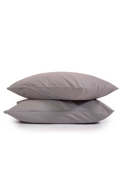 Βιοκαρπέτ Home Ζεύγος Μαξιλαροθήκες 'View' Dark Grey 8085 (50Χ70+20)
