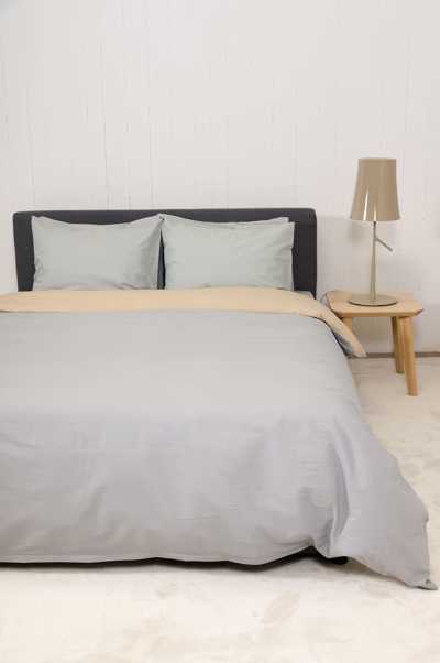 Βιοκαρπέτ Home Σετ Παπλωματοθήκη Υπέρδιπλη Home 'View' Lt Grey/Beige 225x245cm
