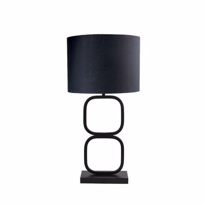 InTheBox NELIO Επιτραπέζιο Φωτιστικό Σιδερένιο Μαύρο 63cm 026662
