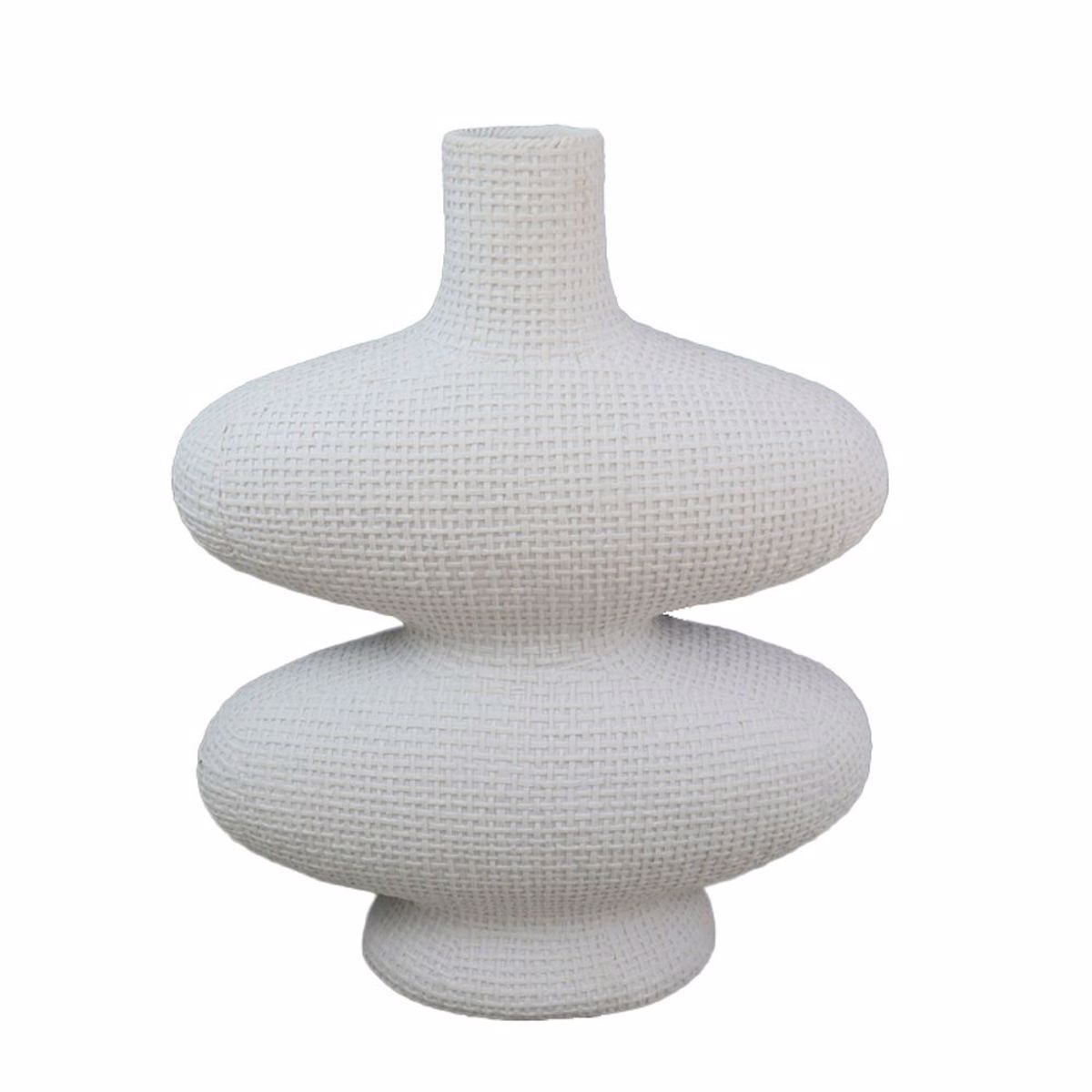 InTheBox RANDI Bazo Resin Lefko 31.5x14.5x39cm 029650