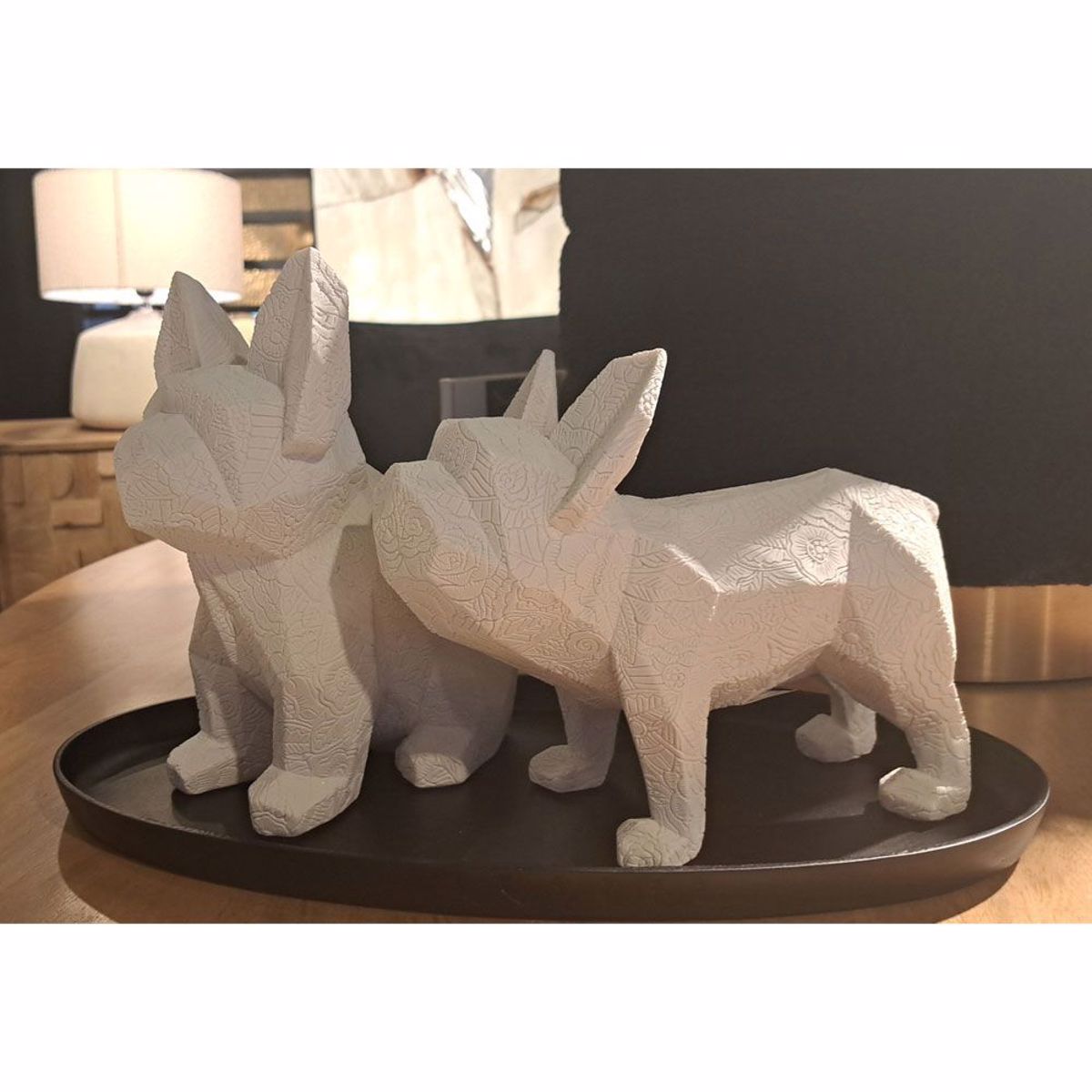 InTheBox MONTY A DECO Skulos Resin Lefkos 22.5x11.5x17.5cm 029691