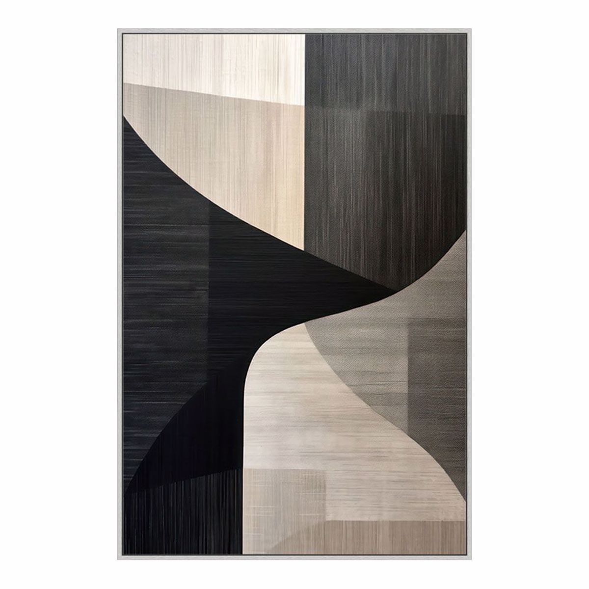 InTheBox DEJA VU Pinakas Kambas me Poluxromo Xulo kai Ggri Korniza 82.6x4.3x122.6cm 029752