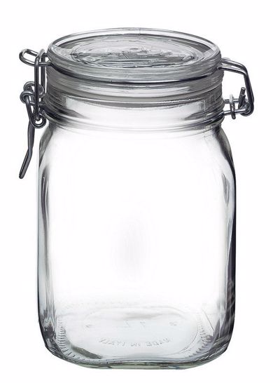 Bormioli Rocco Γυάλινο Bάζο Αποθήκευσης 1000ml BR00600722