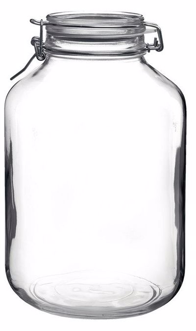 ^Bormioli Rocco Γυάλινο Βάζο Αποθήκευσης 5000ml BR00600727
