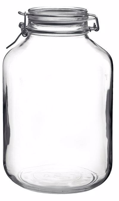 ^Bormioli Rocco Γυάλινο Βάζο Αποθήκευσης 5000ml BR00600727