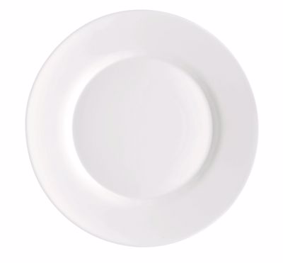 Bormioli Rocco Πιάτο Ρηχό Οπαλίνης Λευκό Φ25cm BR01316600