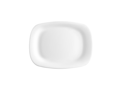 Bormioli Rocco Ραβιέρα Ορθογώνια Οπαλίνης Λευκή 18X21 BR03116530