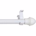 Import Hellas Ptussomeno Metalliko Kourtinoxulo Briz-Briz Mono F12mm 55-85cm Lefko
