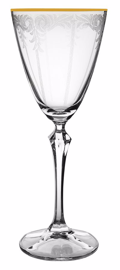Bohemia Ποτήρι Κολωνάτο Νερού 350ml Elisab-Q8890/G CLX08890021