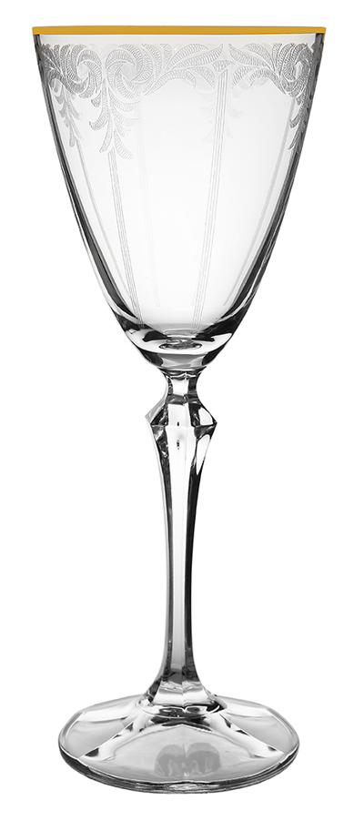 Bohemia Ποτήρι Κολωνάτο Νερού 350ml Elisab-Q8890/G CLX08890021