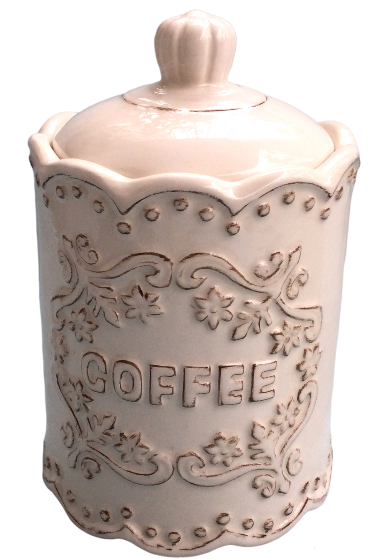 Max Home Bazo Kafe me Kapaki Keramiko se Bez Xroma 16.8cm DS211013CO