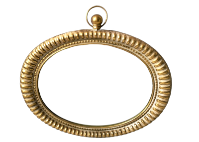 Oriana Ferelli Μεταλλικός Καθρέπτης Τοίχου Χρυσός 57X47.5cm 224/JK383-S HC22438357