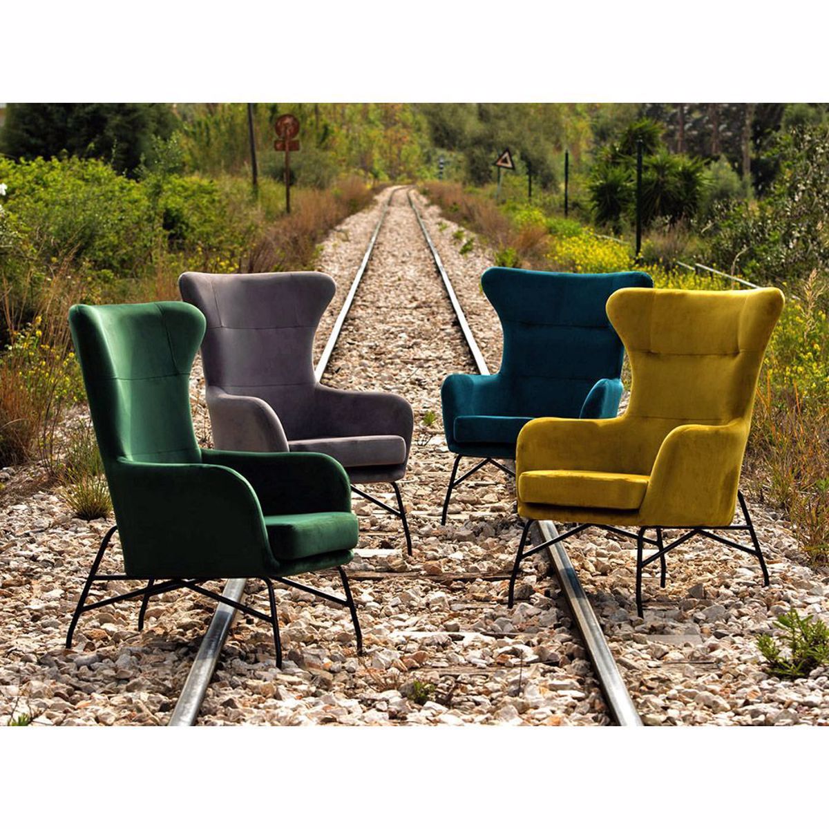 Liberta MONO Poluthrona Smaragi 70x81x102cm 01-1571