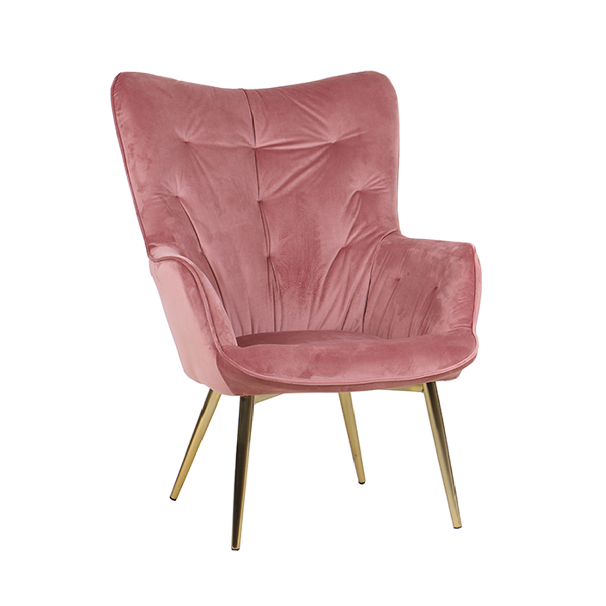 Liberta VINTAGE Poluthrona Roz 72x82x94cm 01-2256