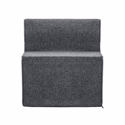 Liberta SQUARE Πολυθρόνα Ανθρακί 70x80x60cm 01-3050