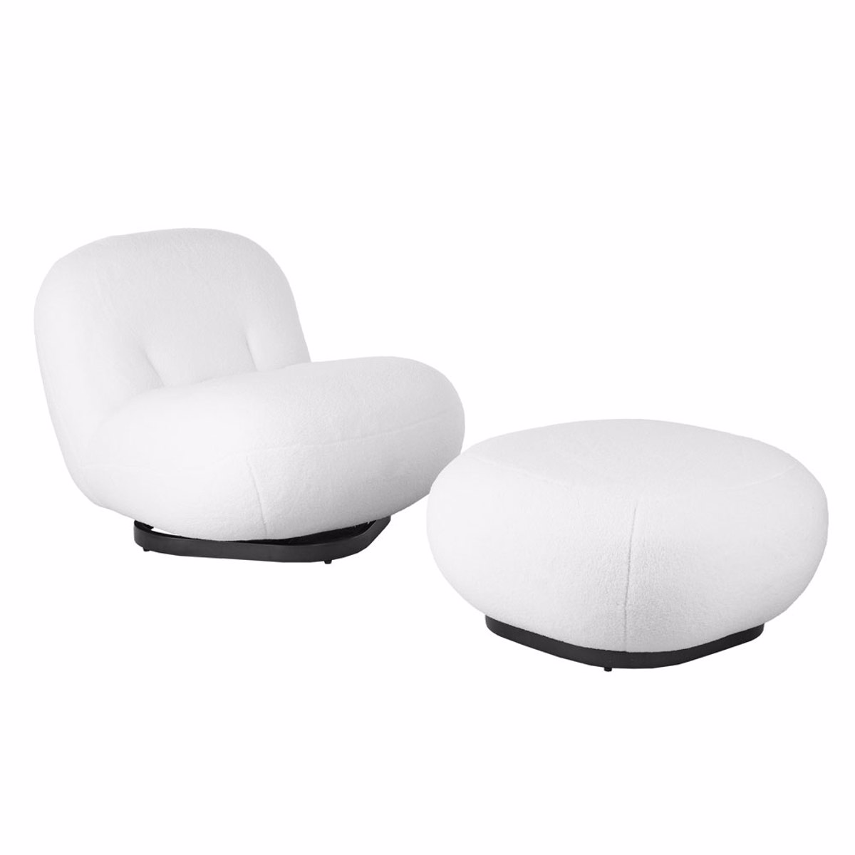 Liberta BO Poluthrona Lefki Peristrefomeni 77x85x65cm 01-3164