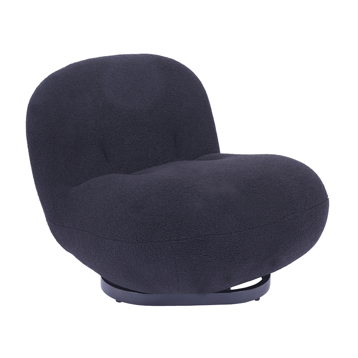 Liberta BO Poluthrona Mavri Peristrefomeni 77x85x65cm 01-3165