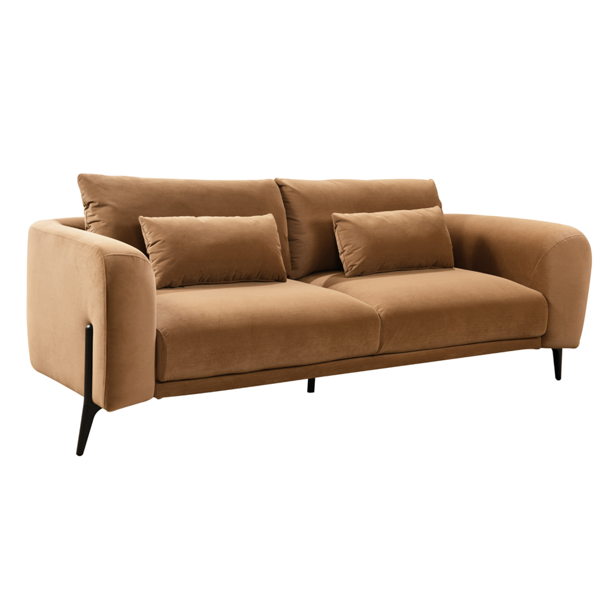 Liberta INSTYLE Trithesios Kanapes Camel 220x94x85cm 01-3175