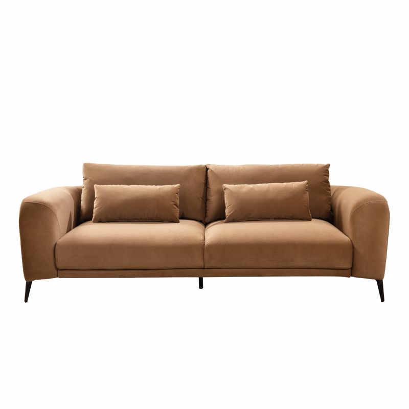 Liberta INSTYLE Trithesios Kanapes Camel 220x94x85cm 01-3175