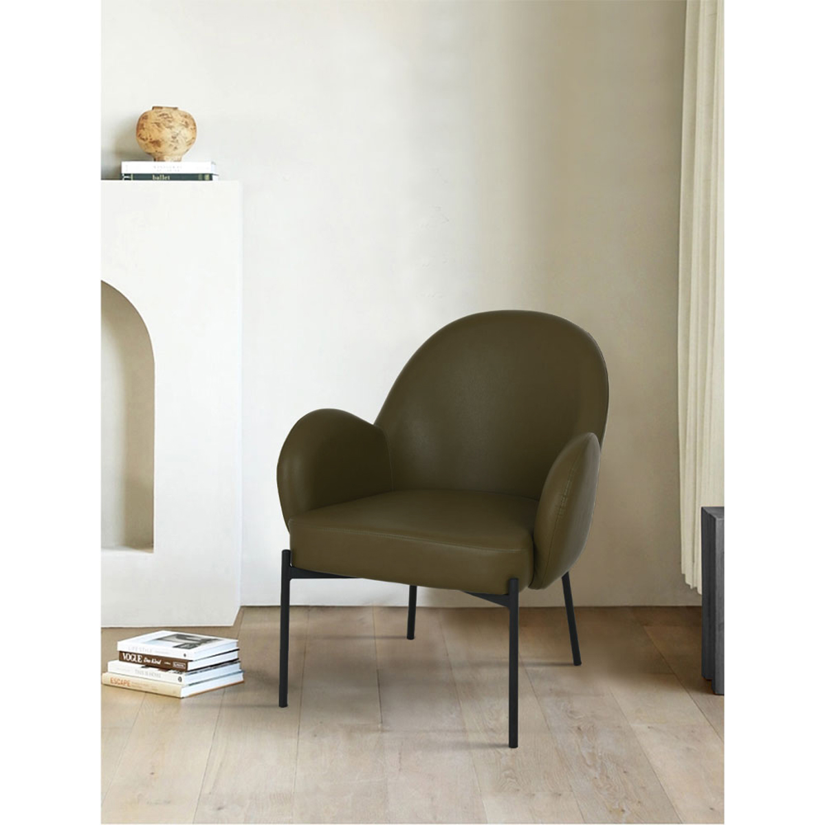 Liberta SCOTCH Poluthrona Prasino-Ladi 70x70x81cm 01-3221